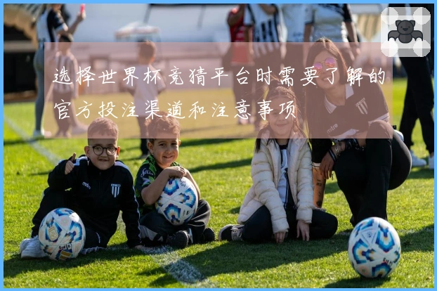 选择世界杯竞猜平台时需要了解的官方投注渠道和注意事项